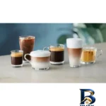 نمای بسته بندی اسپرسوساز خانگی فیلیپس مدل EP۳۳۴۷/۹۰، مناسب تهیه اسپرسو، کاپوچینو، کافه لاته، لانگو، امریکانو، ماکیاتو، موکا و