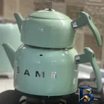 نمای بسته بندی ست قوری و کتری لیانو مدل SAME برچسب و بسته بندی