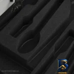 نمای بسته بندی کنسول قاشق و چنگال مدل عرشیا با طراحی زیبا برچسب و بسته بندی