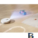 نمای جزئیات جارو رباتیک دریم مدل Dreame L۱۰s Plus اصل حرکت و نصب پشتی