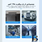 نمای لبه سوییچ انتقال خودکار وای فای تومزن مدل TOQ۷S-۱۲۵/۴P اصل حاشیه و پرداخت