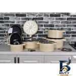 نمای جزئیات سرویس پخت و پز ۲۱ پارچه راکلند مدل تمیس کد 800286 پرداخت و جزئیات مواد