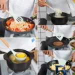 نمای بسته بندی سرویس کفگیر و ملاقه ۱۲ پارچه وون مدل KITCHEN LIFE-۱۰۰۷ اصل مهر کیسه و مواد