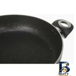 نمای جزئیات تابه گرانیتی زرساب با در شیشه و سوپاپ بخار پرداخت و جزئیات مواد