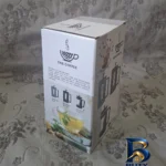 نمای جزئیات فرنچ پرس وان کافی مدل BV۰۹۰-۳۵۰-one اصل پرداخت و جزئیات مواد