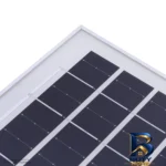 نمای جزئیات پنکه ایستاده 25 وات اسپاد مدل SOLAR_FAN با پنل خورشیدی پرداخت و جزئیات مواد