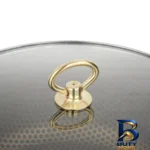 نمای بسته بندی سرویس پخت و پز ۱۴ پارچه اسبیکو مدل زنبوری برچسب و بسته بندی