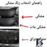 نمای کناری سرویس پخت و پز ۱۰ پارچه بِست مدل Italy پروفایل و ساختار