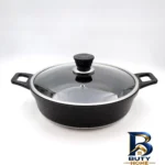 نمای کناری سرویس قابلمه و تابه گرانیتی ۱۰ پارچه نیولایف مدل AFRA-۶۳۱۰ اصل پروفایل و ساختار