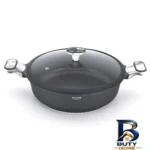 نمای کناری سرویس پخت و پز ۱۷ پارچه جی فی نی کد BB۰۱۸ اصل پروفایل و ساختار