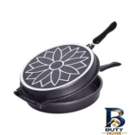 نمای کناری سرویس قابلمه و تابه گرانیتی ۱۶ پارچه اس جی مدل AKA پروفایل و ساختار
