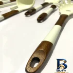نمای کناری سرویس کفگیر و ملاقه ۱۰ پارچه آرو مدل TR-۶۲۲۲ اصل پروفایل و ساختار