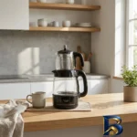 نمای کناری چای ساز روی هم همیلتون مدل HTT-۵۲۴۰ اصل پروفایل و ساختار