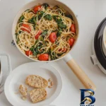 نمای کناری تابه نیوفلیم نچسب مدل WOK با طراحی مناسب پروفایل و ساختار