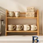 نمای کناری استند جا ادویه ای مدل Coffee Station با طراحی زیبا پروفایل و ساختار
