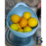 نمای کناری ست آبکش و آبگیر مدل شایلین مجموعه ۴ عددی به همراه قیف الک پروفایل و ساختار