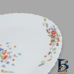 نمای کناری سرویس غذاخوری اوپال ۲۵ پارچه ۶ نفره مدل ویکتوریا گلدن پروفایل و ساختار