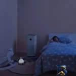 نمای جلو دستگاه تصفیه هوا شیائومی مدل 4Pro چیدمان صفحه و نشانگرها