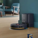 نمای در اتاق جارو رباتیک فیلیپس مدل XU۲۱۰۰/۱۰ اصل سبک دیواری و مرجع اندازه