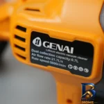 نمای در اتاق جارو شارژی جنای مدل Cordless Dry Hand Vacuum سبک دیواری و مرجع اندازه