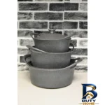 نمای جلو سرویس پخت و پز ۱۰ پارچه مدل mbh طراحی و جزئیات کلیدی