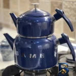 نمای جلو ست قوری و کتری لیانو مدل SAME طراحی و جزئیات کلیدی