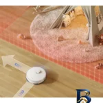 نمای جلو جارو رباتیک دریم مدل Dreame L۱۰s Plus اصل چیدمان صفحه و نشانگرها