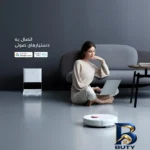 نمای جلو جارو رباتیک شیائومی مدل X۱۰ اصل چیدمان صفحه و نشانگرها