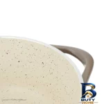 نمای بسته بندی سرویس پخت و پز ۱۰ پارچه عروس مدل ویکتوریا کد ۰۱ برچسب و بسته بندی