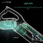 نمای بسته بندی جاروبرقی ۶۰۰ وات درما مدل DX۷۰۰s اصل برچسب و بسته بندی