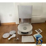 نمای کناری جارو رباتیک دریم مدل L۱۰S Ultra اصل عمق قاب و پروفایل