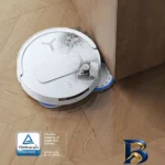 نمای کناری جارو رباتیک اکووکس مدل T۵۰ PRO OMNI اصل عمق قاب و پروفایل