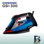 نمای جلو اتو بخار گوسونیک مدل GSI-۳۰۰ اصل طراحی و جزئیات کلیدی