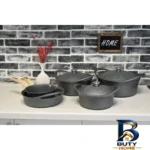 نمای جزئیات سرویس پخت و پز ۱۰ پارچه مدل M.B.H پرداخت و جزئیات مواد