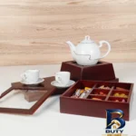 نمای جزئیات جعبه دمنوش دکورستیک مدل جانان کد 1003 پرداخت و جزئیات مواد