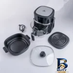 نمای جزئیات سرخ کن سیترون مدل ۲۹۶ با ظرفیت ۵ لیتر پرداخت و جزئیات مواد