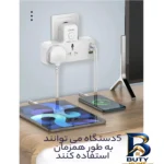 نمای جزئیات چندراهی برق الدینیو مدل LDQCPS۰۱ اصل نمای نزدیک بافت پرز