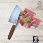 نمای بسته بندی ساطور زنجان مدل فاخر ژاپنی برچسب و بسته بندی