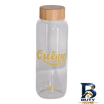 نمای بسته بندی بطری آب یونیک طرح queen کد 3058 با گنجایش 1.03 لیتر برچسب و بسته بندی