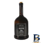 نمای بسته بندی بطری شیشه ای مدل Oil Bottle کد 02 برچسب و بسته بندی