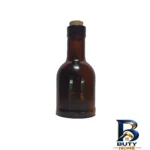 بطری شیشه ای 180cc - نمای جلو - طراحی و جزئیات کلیدی