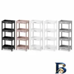 نمای بسته بندی استند جا ادویه کارین مدل مستطیل چهار طبقه برچسب و بسته بندی