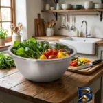 نمای بسته بندی لگن آشپزخانه کد ۴۰ اصل برچسب و بسته بندی