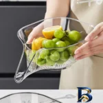 نمای بسته بندی آبکش کریستالی مجموعه ۲ عددی برچسب و بسته بندی