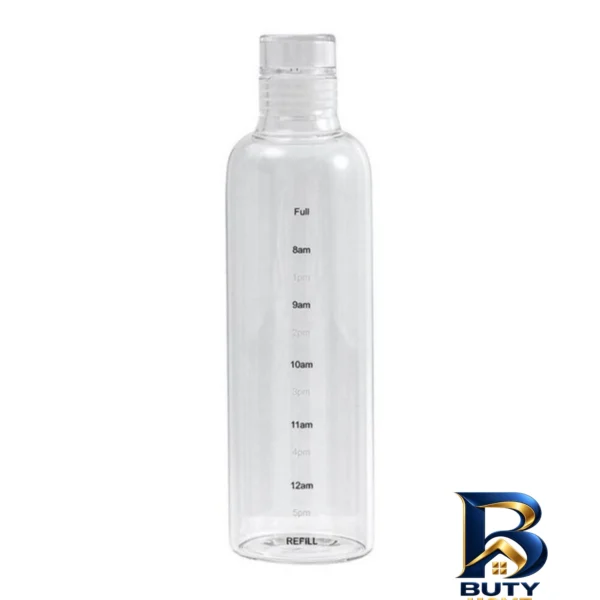 نمای بسته بندی بطری آب مدل مدرج کد ۱۰۰۰ اصل برچسب و بسته بندی