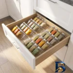 نمای بسته بندی استند ادویه ای مدل 403 بسته ۴ عددی برچسب و بسته بندی