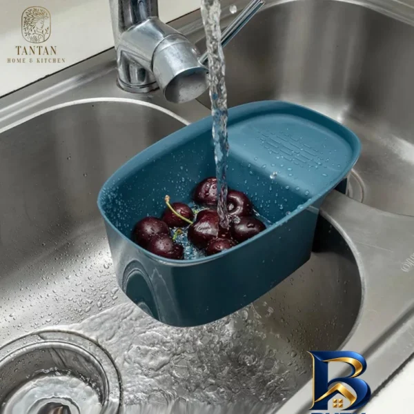 نمای بسته بندی آبگیر و آبکش سینک تن مدل Sink Basket برچسب و بسته بندی