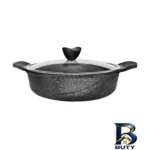 نمای بسته بندی تابه گرانیت دو دسته کاندید مدل اوشن برچسب و بسته بندی