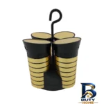 نمای بسته بندی ست جای ادویه ۴ پارچه کد ۰۴ اصل برچسب و بسته بندی