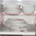 نمای بسته بندی ست بانکه و ظرف نان ۴ پارچه مدل RL-۰۷۰-GREY اصل برچسب و بسته بندی